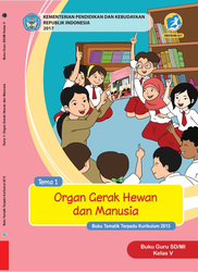 Buku Guru Kelas V Tema 1 Organ Gerak Manusia dan Hewan